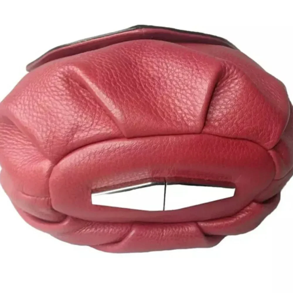 Oryany Red Handbag Small Pebbled Leather Purse